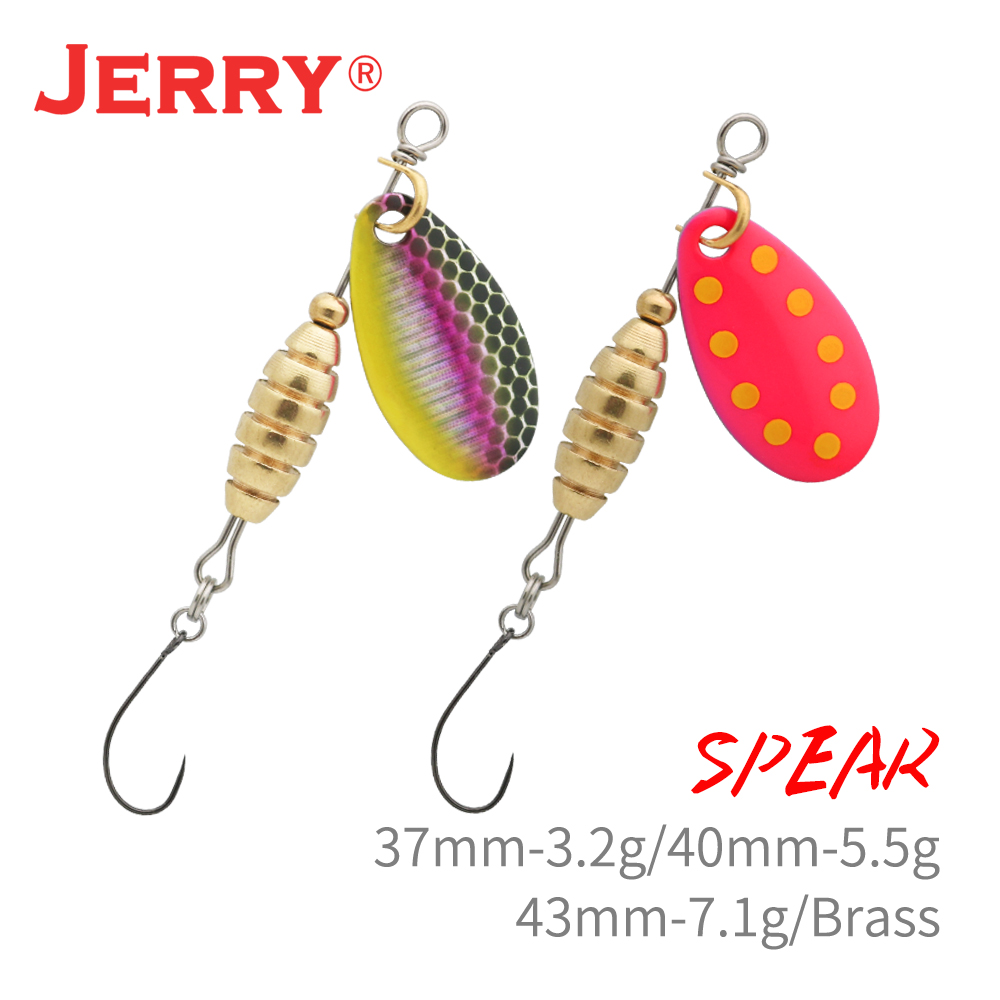 Fishing Equipment For Trout - Jerry Spear spinner mồi kim loại