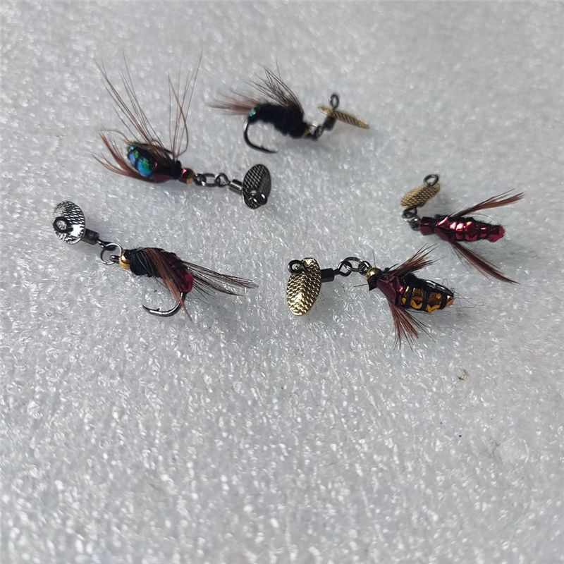 Fishing Gear - T34C Sequin Lure Bait Artificial Fly
