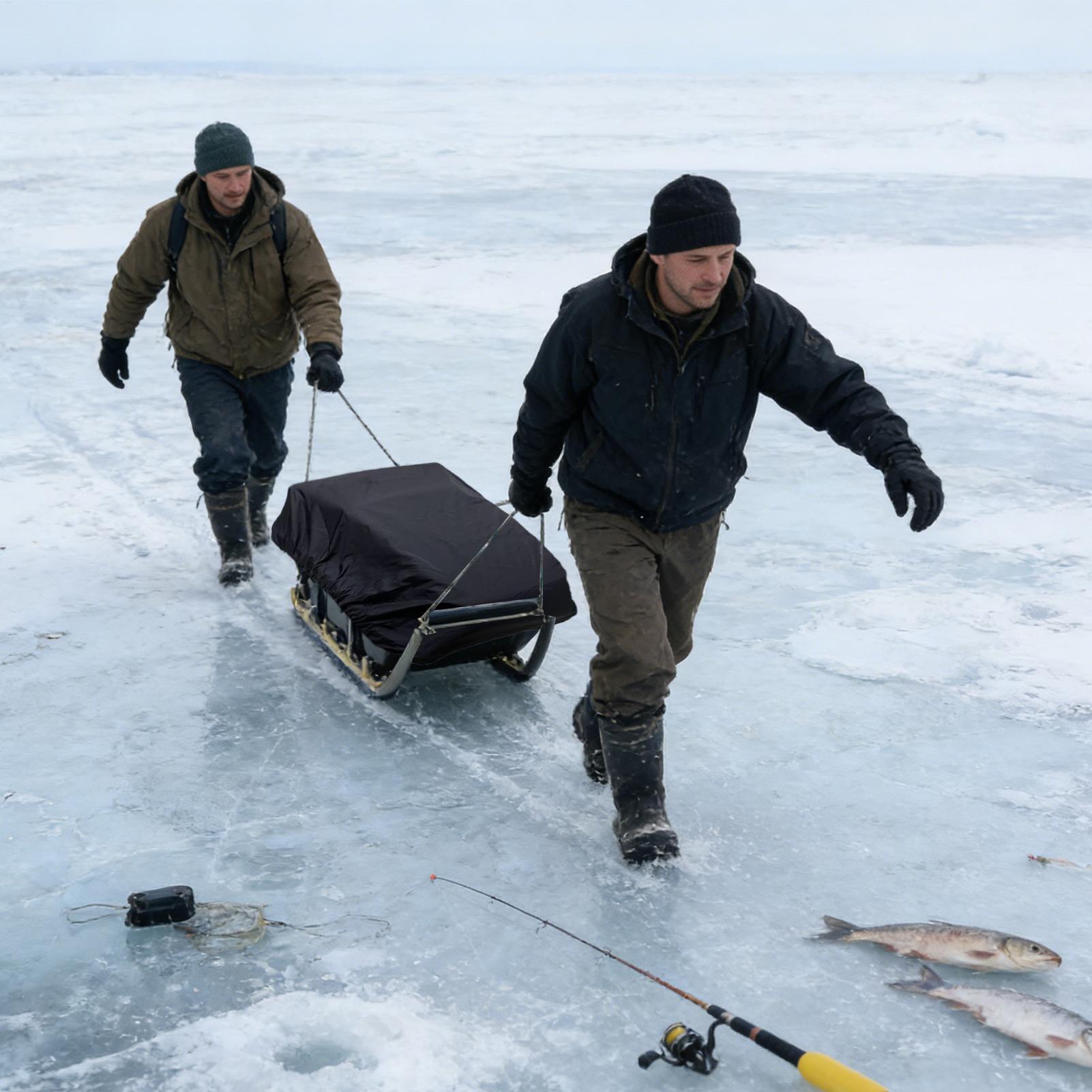 Waterproof Ice Fishing Sled Co - đánh giá và giá Fishing Gear