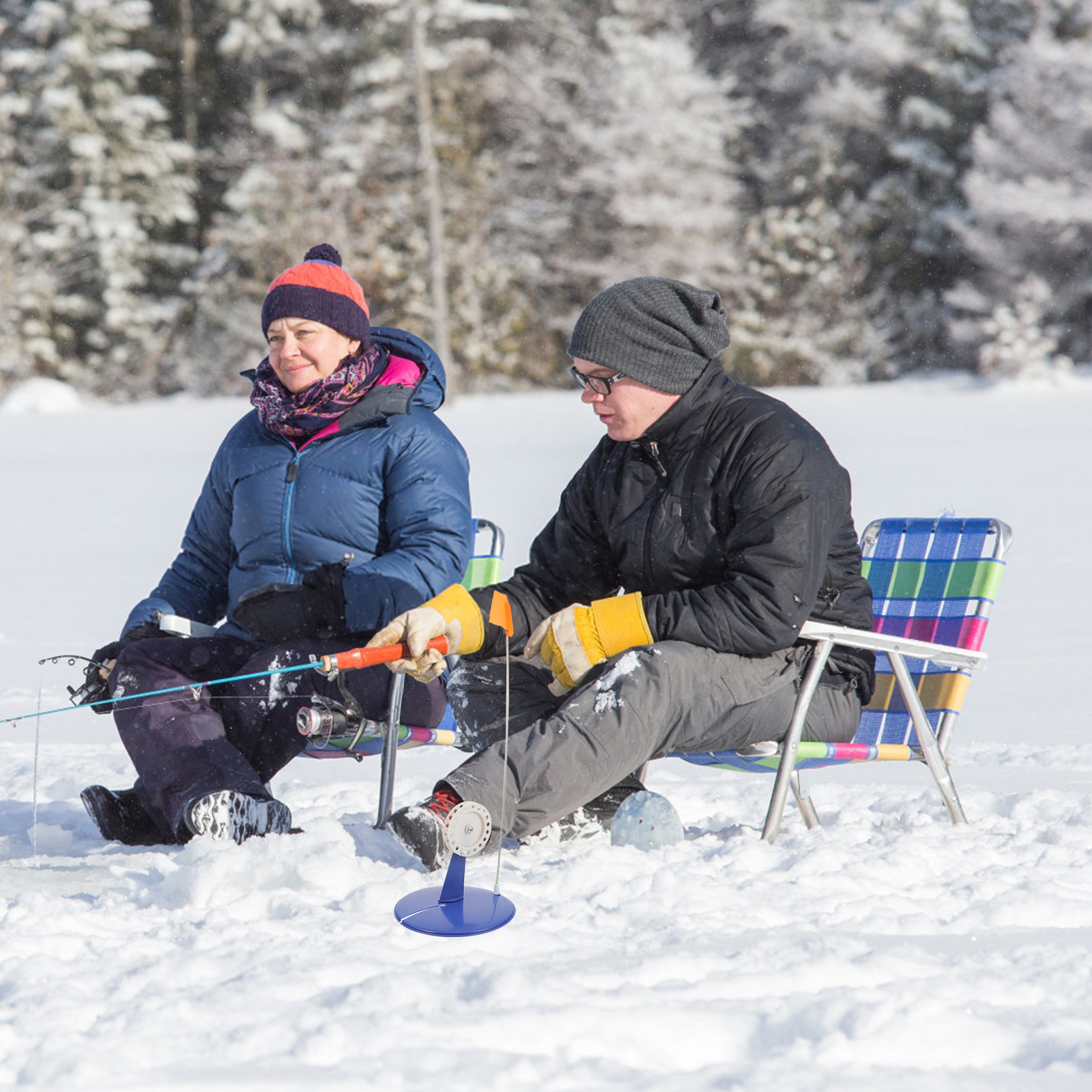 Ice Fishing Flag Premium Mater - đánh giá và giá Ice Fishing Tip Up