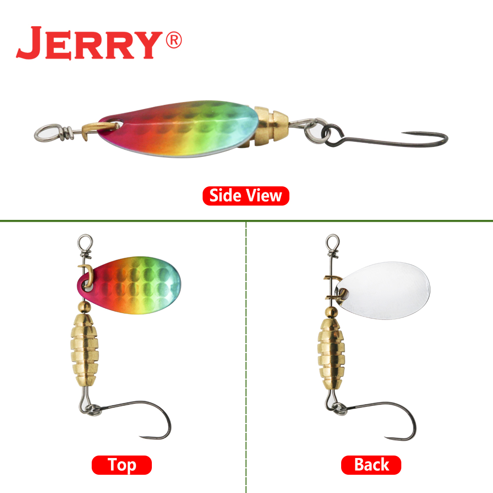Jerry Spear spinner mồi kim lo - đánh giá và giá Fishing Equipment For Trout