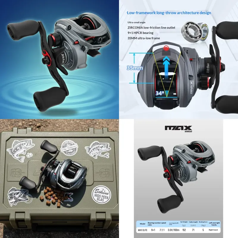 ZGLY Abu Garcia Elite Dropper  - đánh giá và giá Fishing Gear