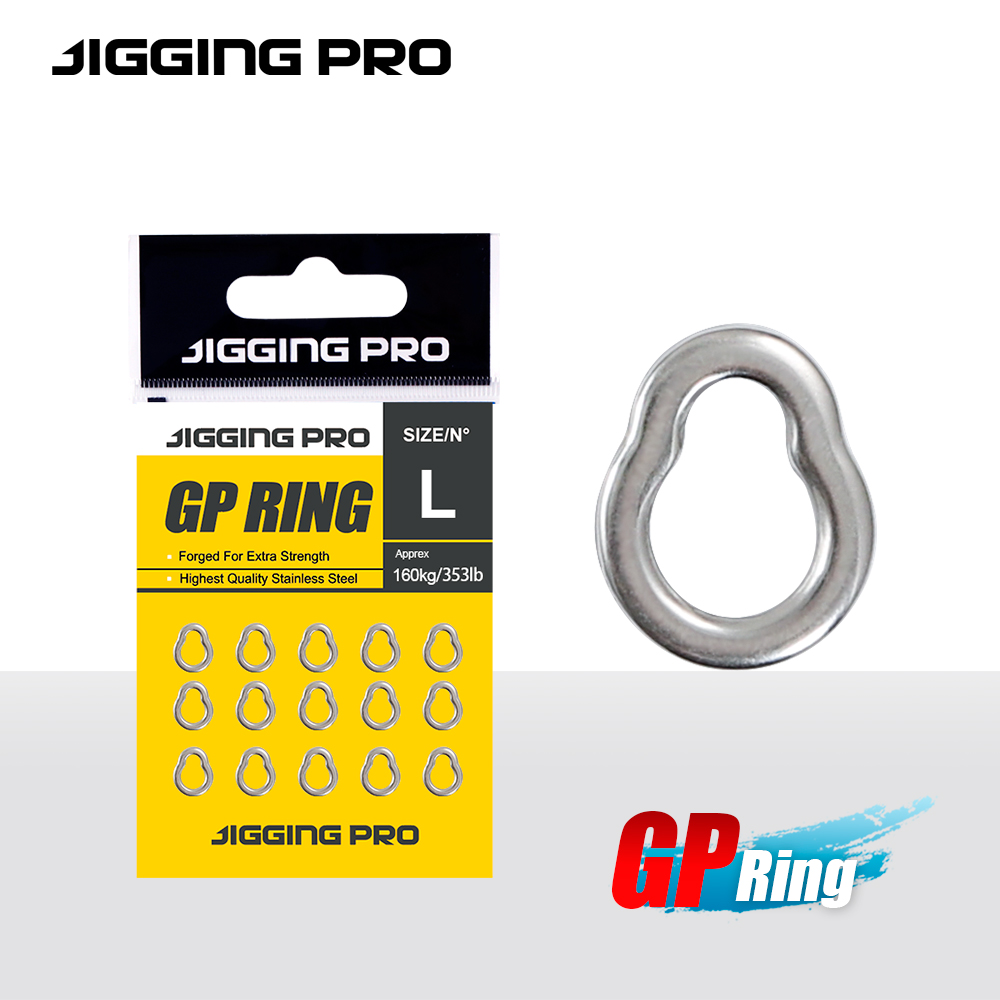 JIGGING PRO 15Pcs GP Solid Rin - đánh giá và giá Fishing Equipment For Beginners