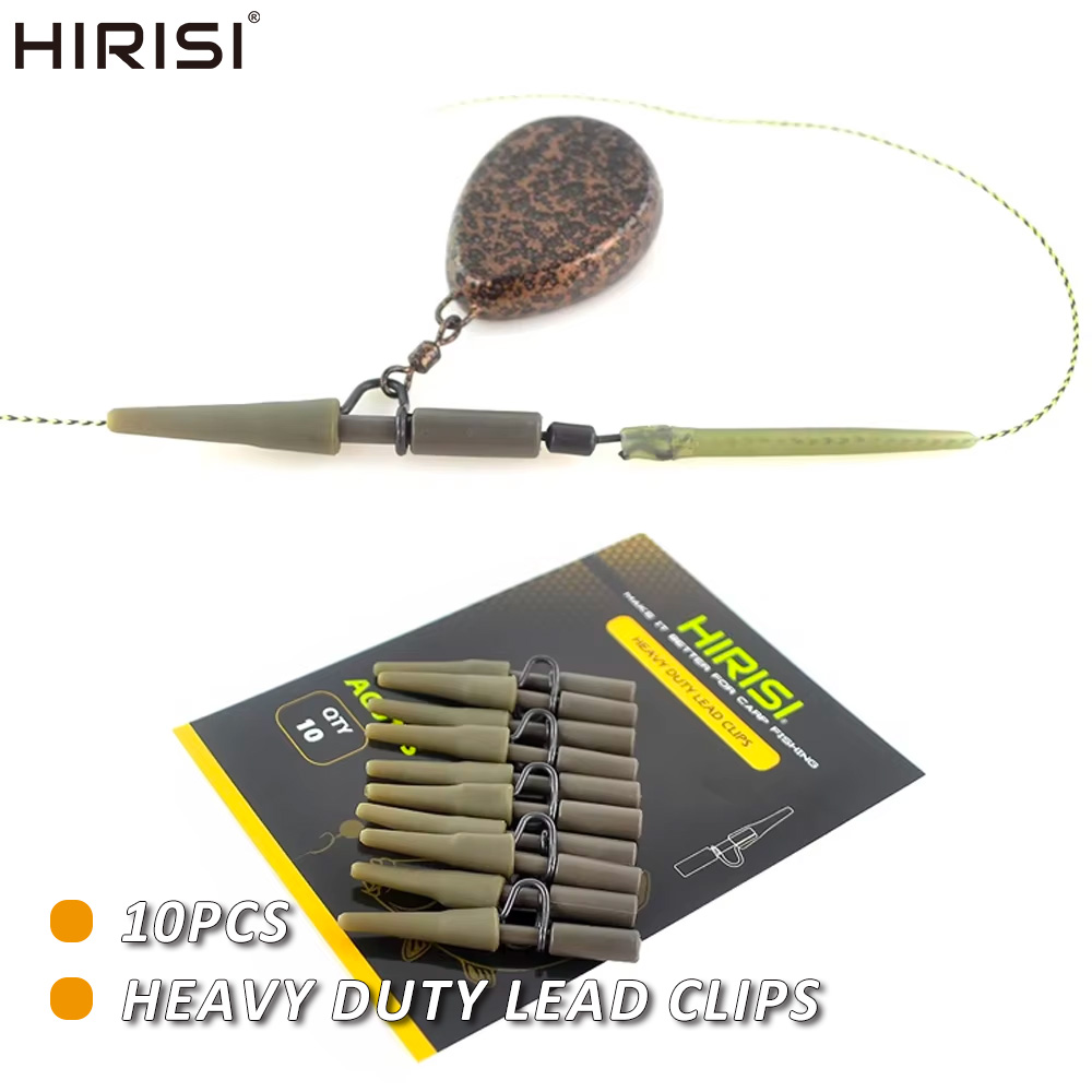 Hirisi 10pcs Heavy Duty Lead C - đánh giá và giá Ice Fishing Tip Up