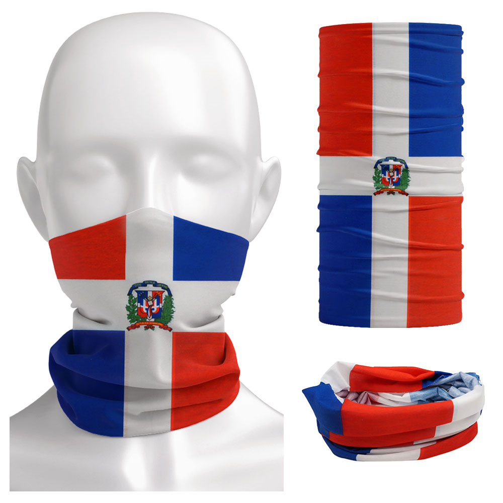 Dominica National Flag Bandana - đánh giá và giá Fishing Gear