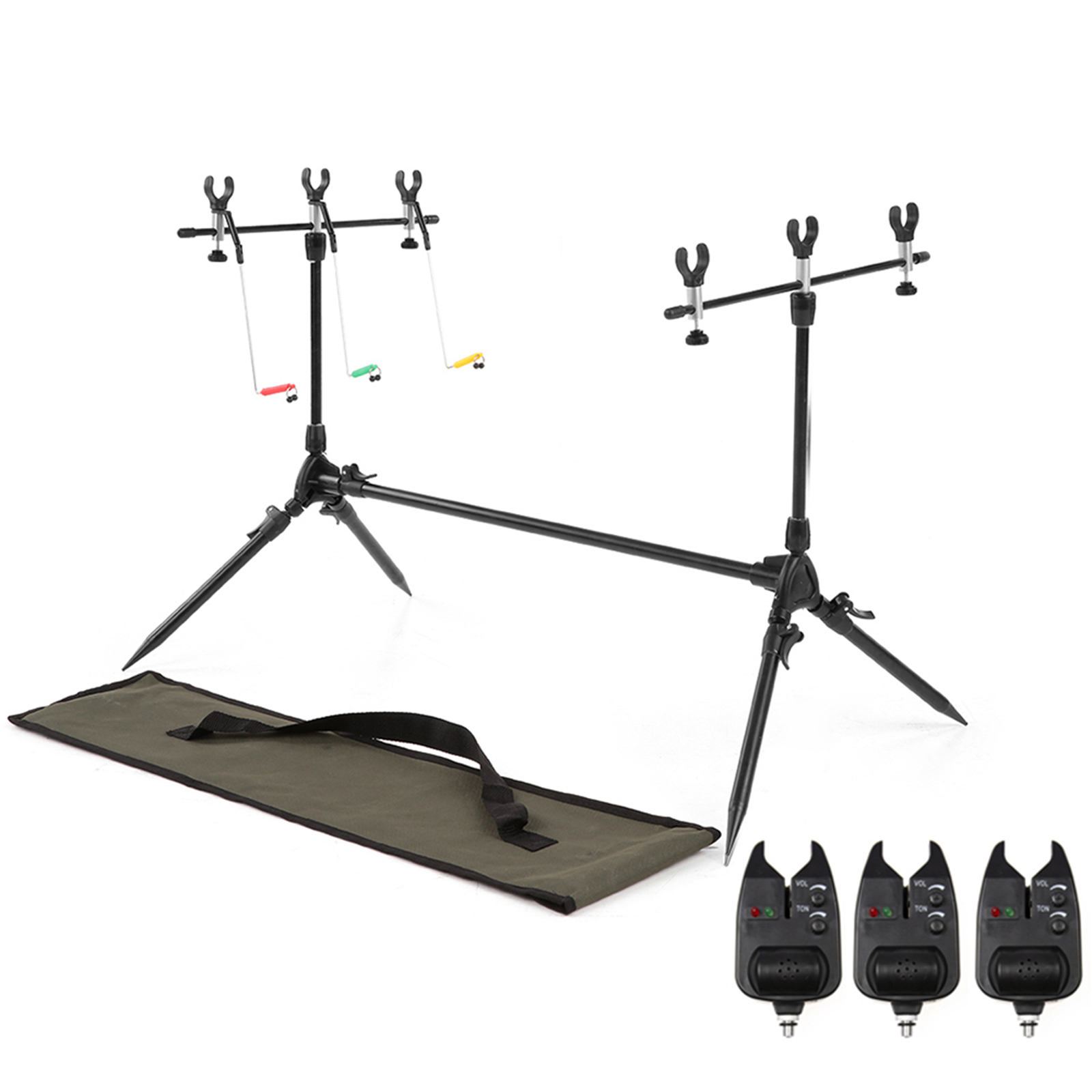 Lixada 3-in-1 Fishing Rod Pod  - đánh giá và giá Fishing Rod Pod