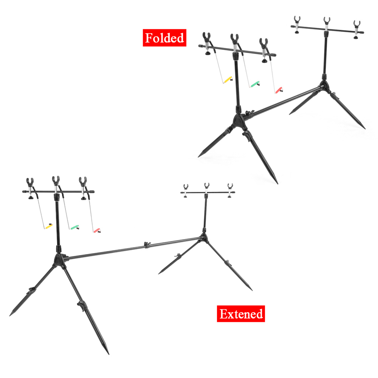 Lixada 3-in-1 Fishing Rod Pod  - đánh giá và giá Fishing Rod Pod