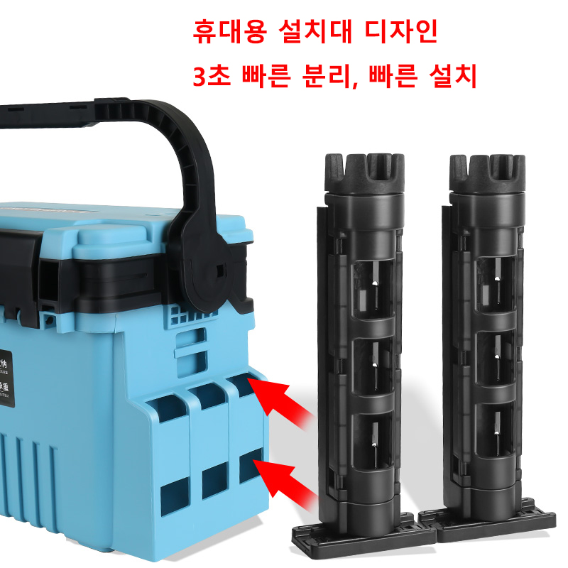 JSFUN Fishing Box Barrel Holde - đánh giá và giá Fishing Equipment For Beginners