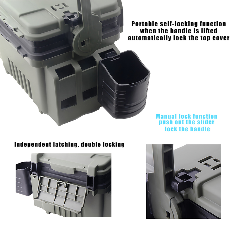 JSFUN Fishing Box Barrel Holde - đánh giá và giá Fishing Equipment For Beginners