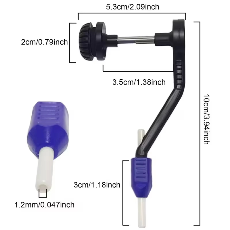 2PCS Fly Tying Bobbin Holder C - đánh giá và giá Fishing Equipment For Beginners