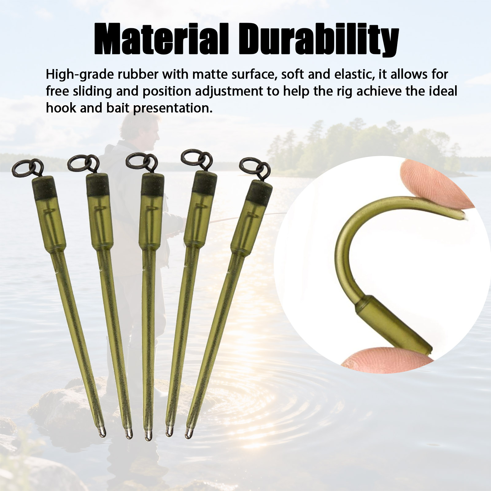 9KM PVA Bag Stems For Carp Fis - đánh giá và giá Ice Fishing Tip Up