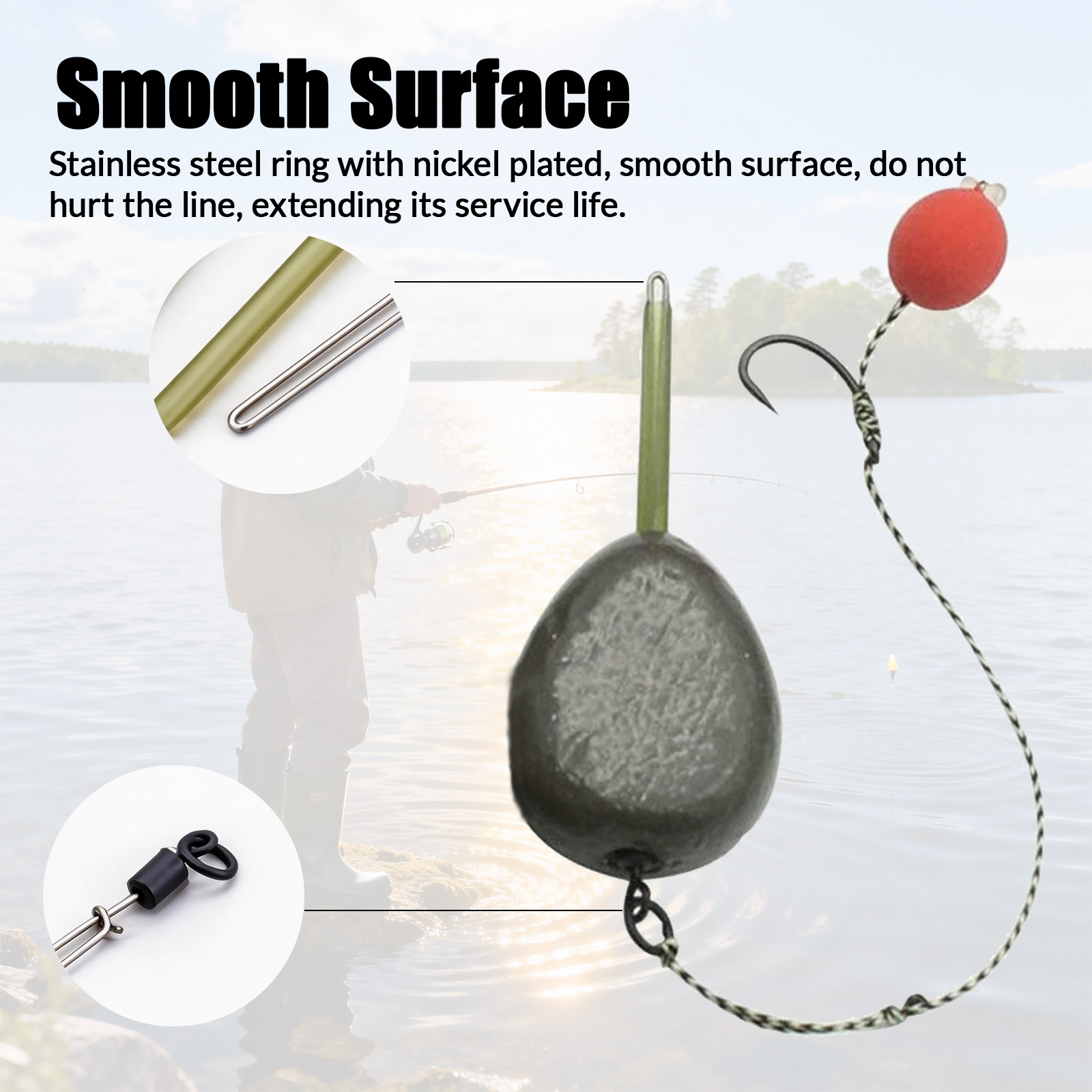 9KM PVA Bag Stems For Carp Fis - đánh giá và giá Ice Fishing Tip Up