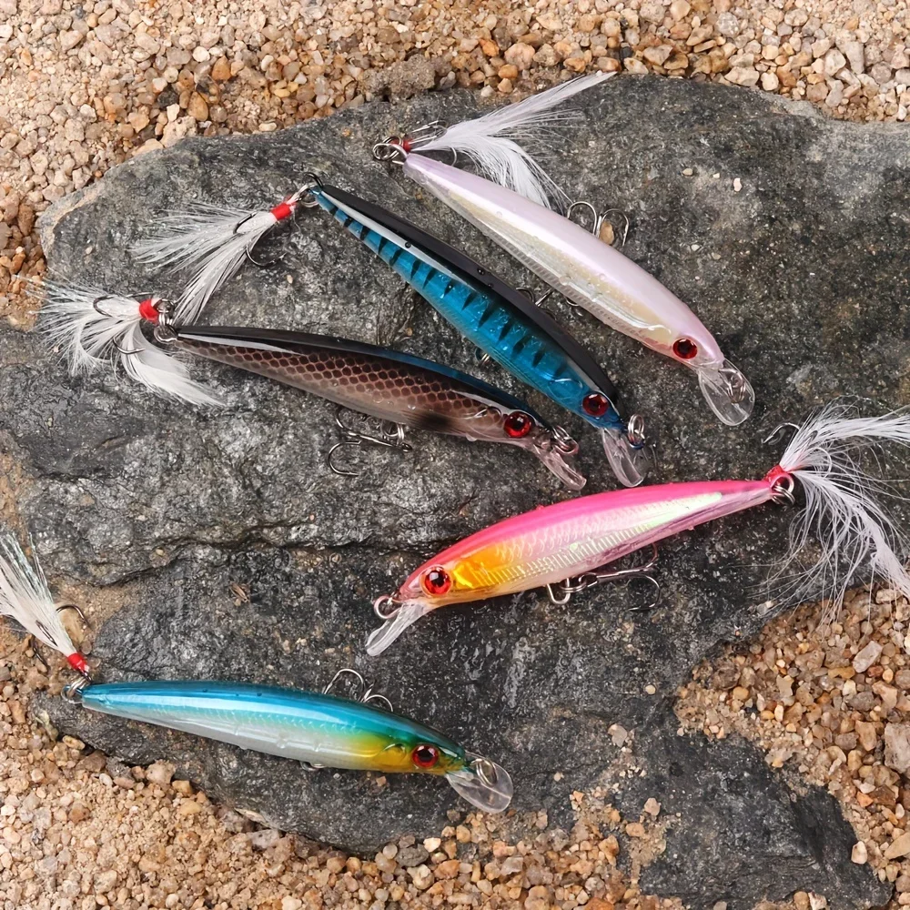 5pcs/box Laser 3D Eyes Bionic  - đánh giá và giá Fishing Equipment Usa