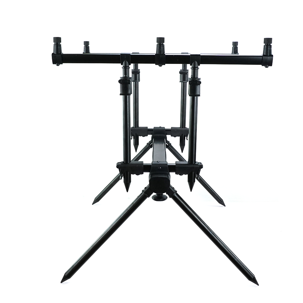 HIRISI Adjustable 3-Rod Carp F - đánh giá và giá Fishing Rod Pod