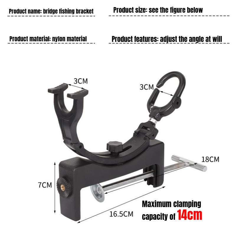 360° Rotating Adjustable Heavy - đánh giá và giá Fishing Rod Pod
