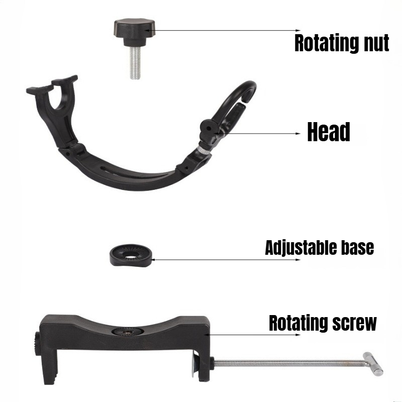 360° Rotating Adjustable Heavy - đánh giá và giá Fishing Rod Pod