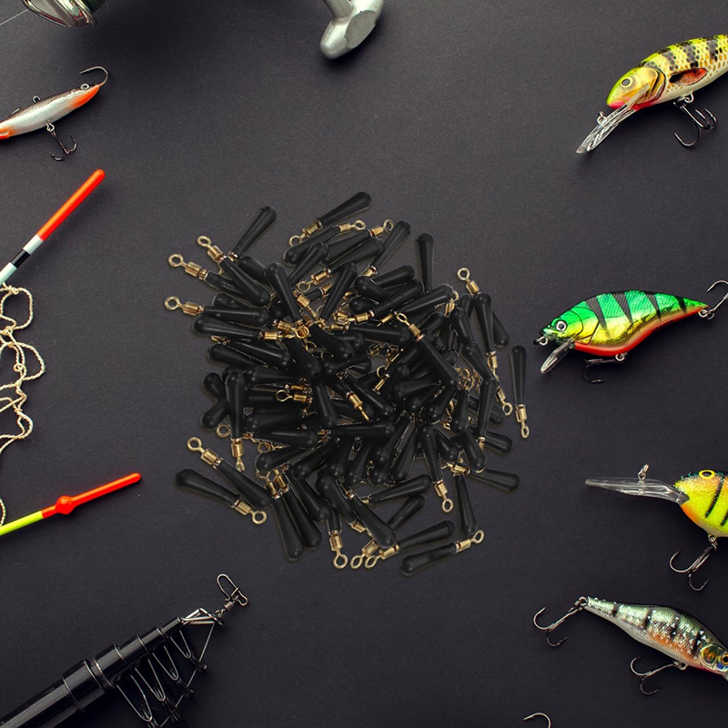 Rotatable Metal Swivel Rubber  - đánh giá và giá Fishing Equipment For Trout